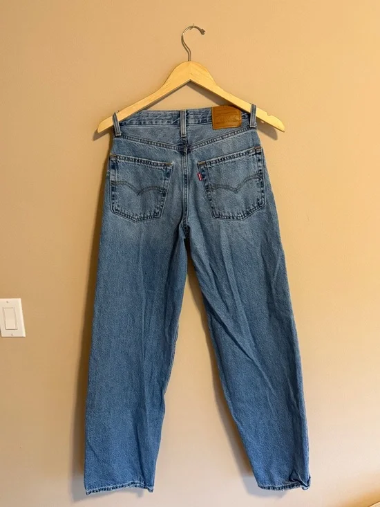 Levi's Baggy Dad Jeans Medium Wash 25 - Picture 5 of 6